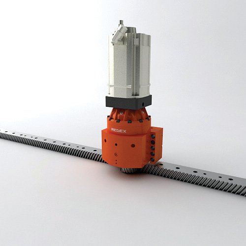 High precision Redex rack and pinion drives in the aeronautic industry
